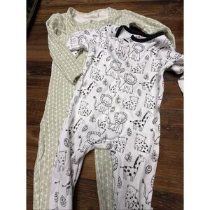 Magnetic Me Sleeper Lot (2) – 6–9M & 18–24M – Organic Cotton – Magnetic